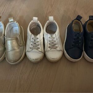 Three pairs of Freshly Picked sneakers